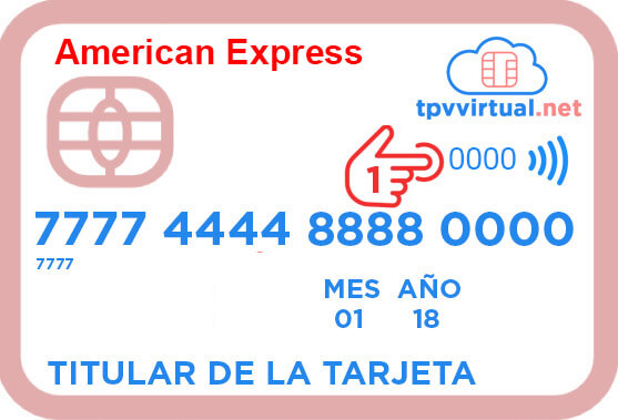 Número CVC y CVC2 American Express